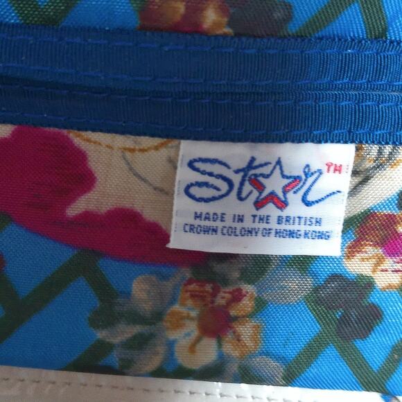 Vintage Star Of California Travel Accessories Toiletry Makeup Bag Cigarette Case - Picture 6 of 10